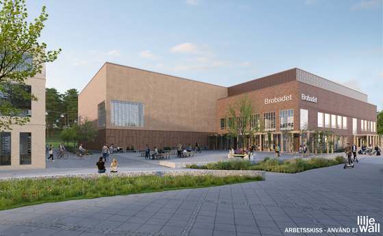 Brobadet rendering